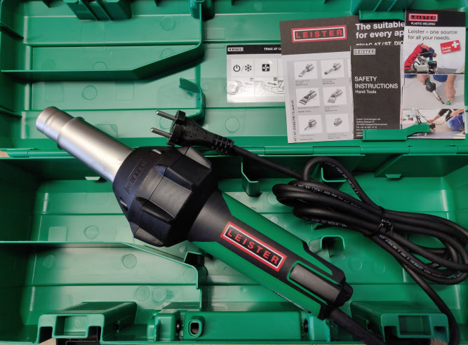 LEISTER TRIAC AT Heißluftföhn Handschweißgerät (inkl. Koffer) - Teichbedarf24
