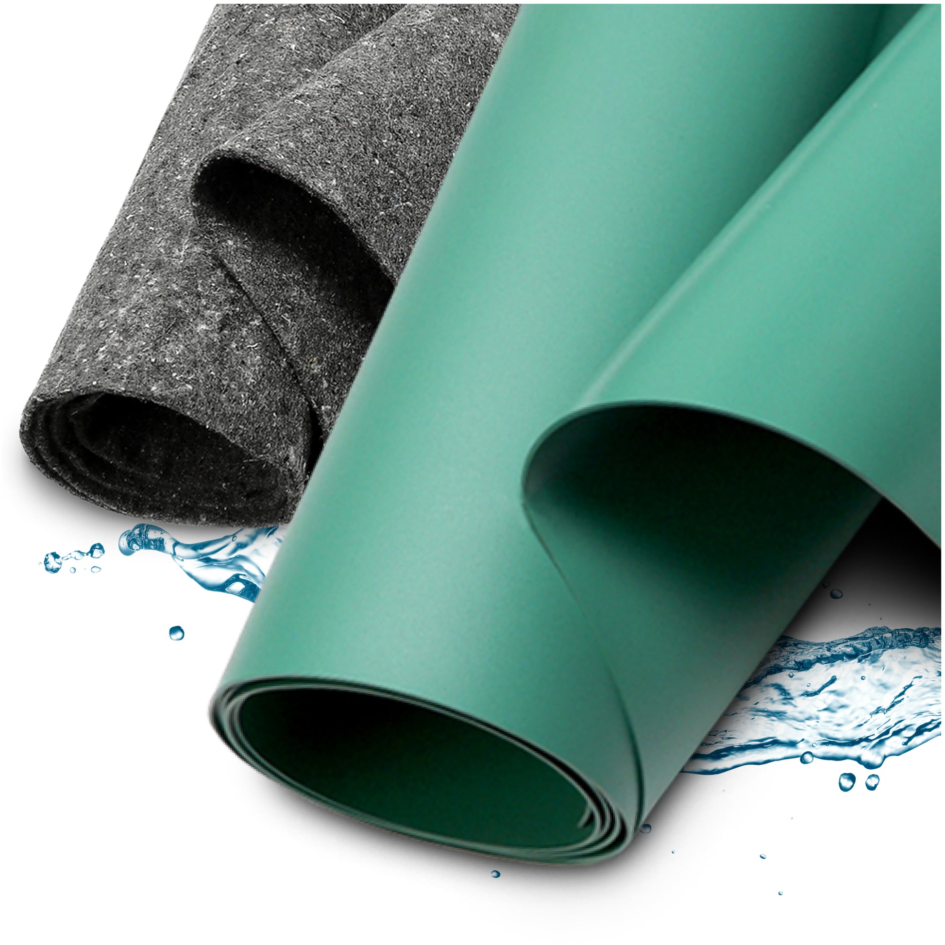 TeichVision® PVC Teichfolie 1,5 mm - Patinagrün - Teichbedarf24