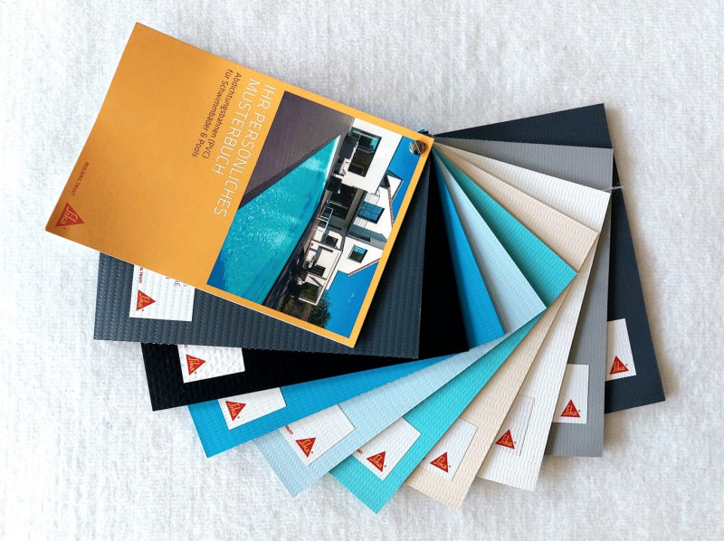 Musterbuch Schwimmbadfolie - Teichbedarf24