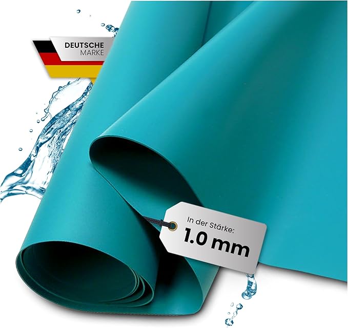 TeichVision® PVC Teichfolie 1,5 mm - Türkis - Teichbedarf24