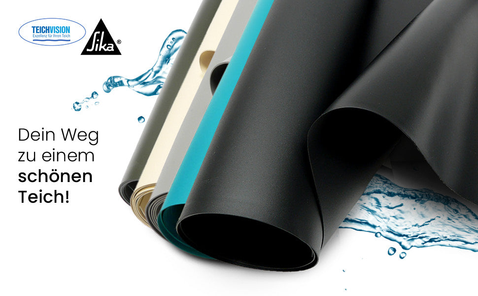 TeichVision® PVC Teichfolie 1,0 mm - Teichbedarf24