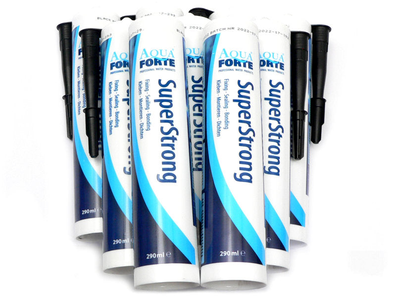 AquaForte Superstrong MS Polymer, 290ml, schwarz - Teichbedarf24