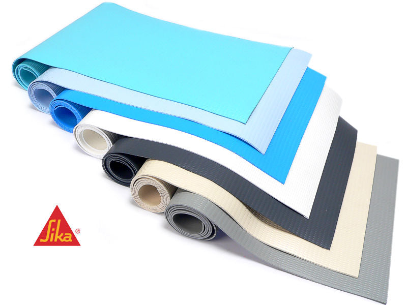 PVC Schwimmbadfolie 1,6 mm SIKA - Rutschhemmend - Teichbedarf24