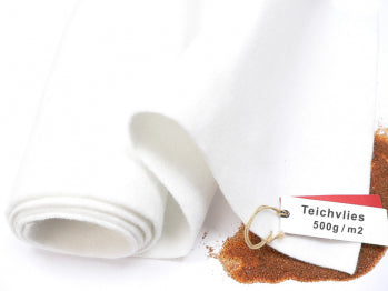 TeichVision Premium Teichvlies, Schutzvlies Premium 500 g/m², weiß - Teichbedarf24