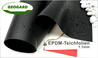 EPDM Teichfolie Elevate Geogard 1.1 mm 