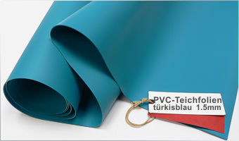 PVC Teichfolie 1.5mm trkisblau 5081 