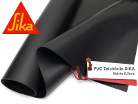 PVC Teichfolie 0,5mm schwarz SIKA Premium - Breite whlbar